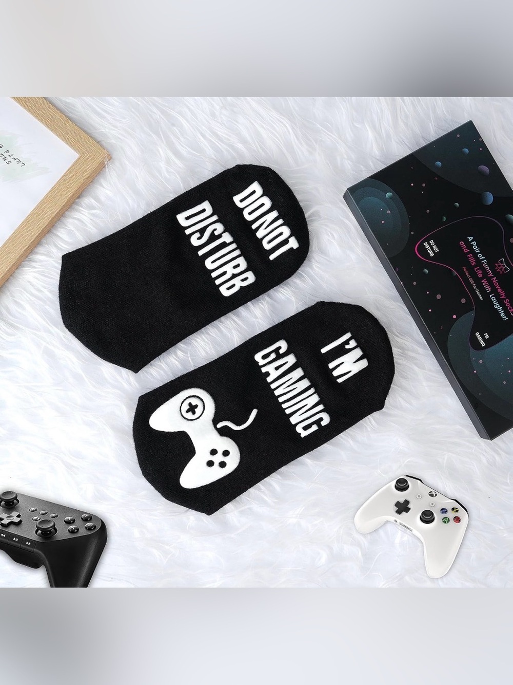 Novelty Gaming Socks, NIB, Size 6-12